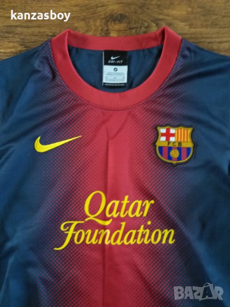 NIKE FC BARCELONA 2012/13 - страхотна юношеска тениска КАТО НОВА, снимка 1