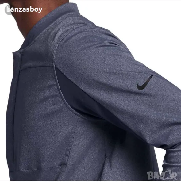 NIKE SHIELD HALF ZIP GOLF JACKET - страхотна мъжка блуза КАТО НОВА М, снимка 1