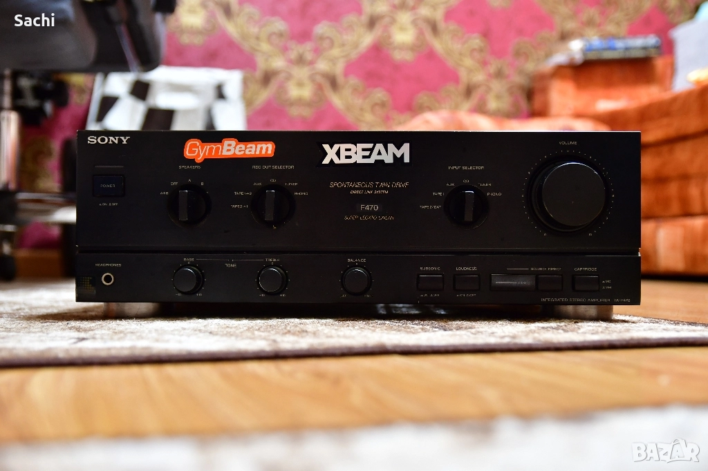 Sony TA-F470 домашен усилвател, снимка 1