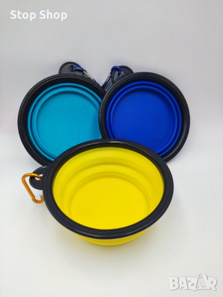 Сгъваеми купички за вода куче,котка , снимка 1