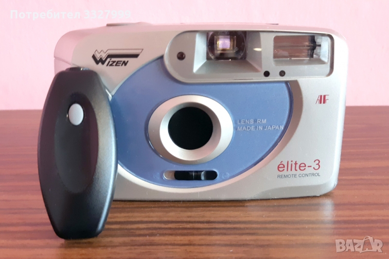 Нов лентов автоматичен фотоапарат Визен с дистанционно, снимка 1