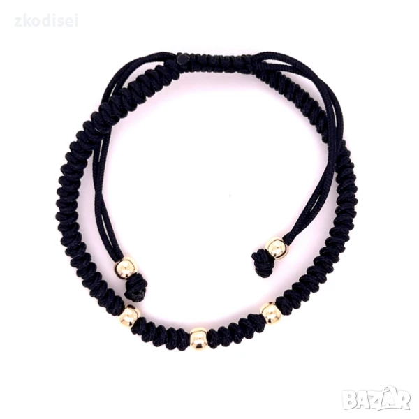 Златна регулируема гривна 0,90гр. 14кр. проба:585 модел:33347-1, снимка 1