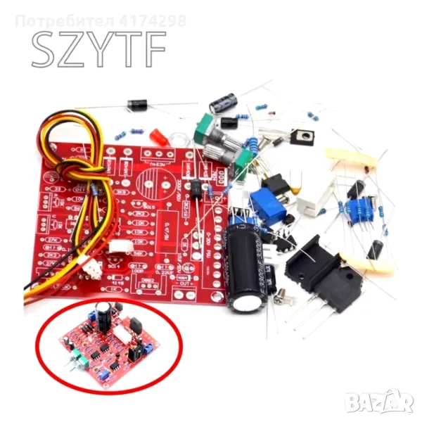 0-30V 2MA-3A регулируемо DC захранване направи си сам комплект лабораторно захранване защита от огра, снимка 1