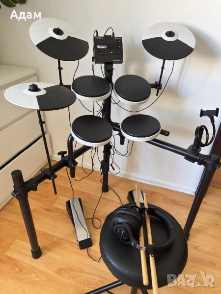 като НОВ Roland TD-02K White електронни барабани Комплект Гаранция, снимка 1