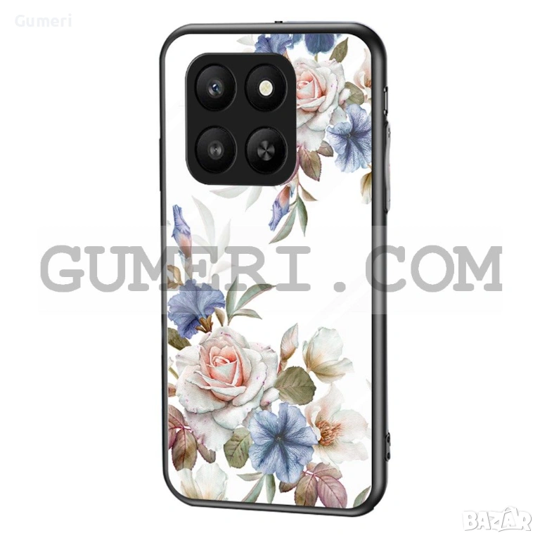 Гръб с Цветя за Huawei Honor  Honor X7d, снимка 1