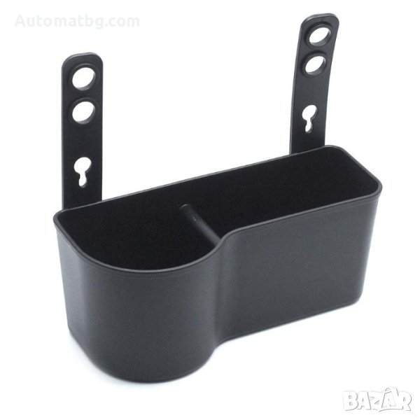 Поставка за чашa Automat, PVC, Органайзер, Черен, снимка 1