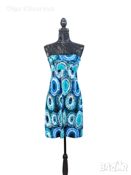Лятна рокля без презрамки, снимка 1