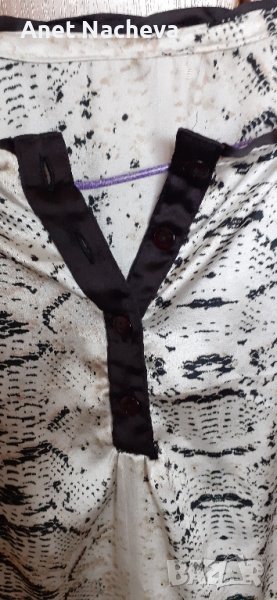 Дамска блуза лятна с лъскавина , снимка 1