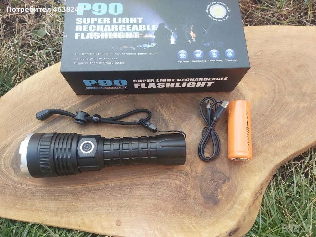 мощен фенер , снимка 1