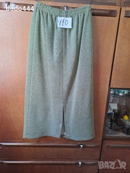 Дамска плетена вълнена пола № 110, снимка 1