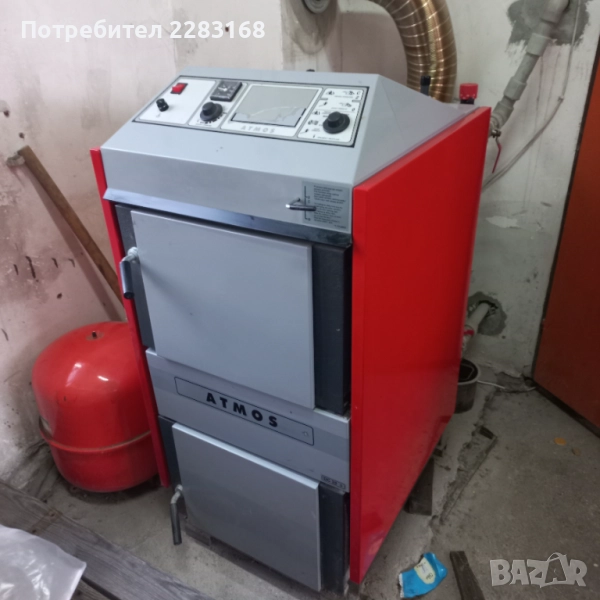КОТЕЛ НА ДЪРВА ATMOS DC 22 S, снимка 1