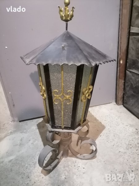 Градински фенер от ковано желязо, снимка 1