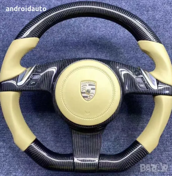 Porsche Custom Спортен Волан – Персонализиран Дизайн!, снимка 1