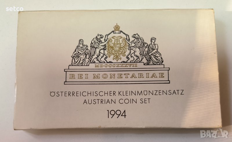 СЕТ АВСТРИЯ 1994 година 800 г. австрийски монетен двор, снимка 1