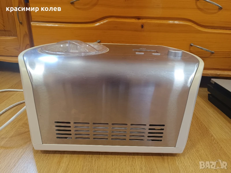 Немска сладолед машина с компресор, снимка 1