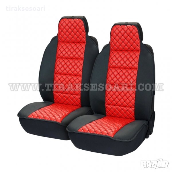 Универсална Червена Тапицерия за седалки за Камиони, Масажори калъфки за камиони, снимка 1