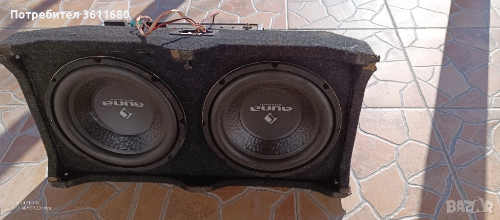 Субуфер със усилвател за кола , снимка 1