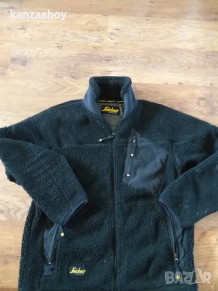 snickers workwear sherpa fleece - мъжко работно горнище СЪС СЛЕДИ ОТ УПОТРЕБА, снимка 1