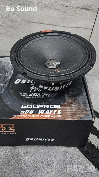 Мидрейндж 8'/20см Средночестотни Говорители EDGE Unlimited series 450w Rms 900w Max , снимка 1