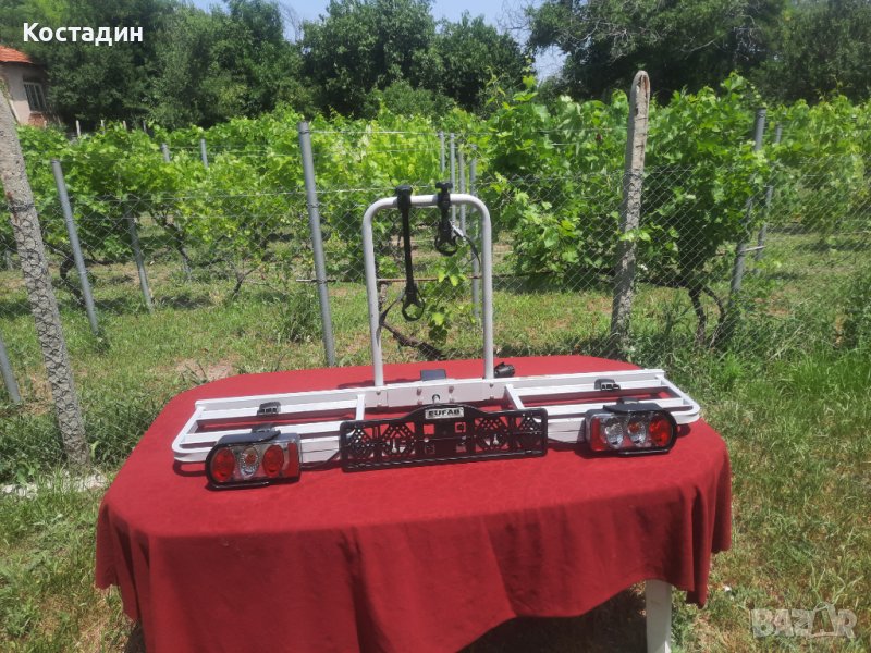 Багажник за колела за теглич Eufab, снимка 1