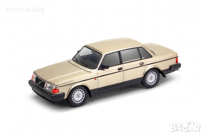 1:24 Метални колички: Volvo 240 GL (Волво) Welly, снимка 1