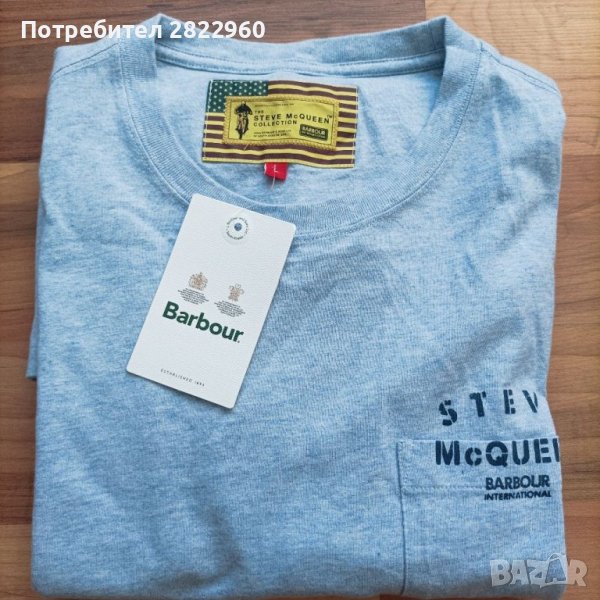 Barbour L размер мъжка тениска , снимка 1
