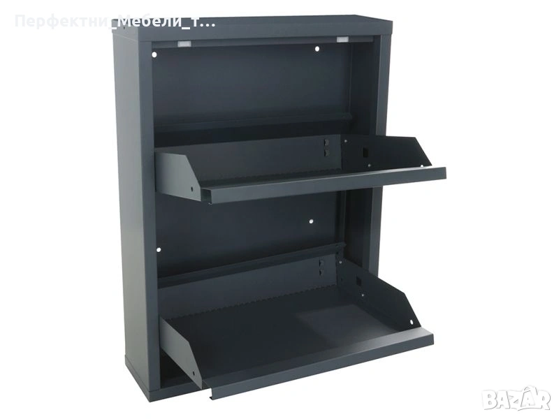 Метален шкаф за обувки-за външна употреба,за тераса,балко,веранда, снимка 1