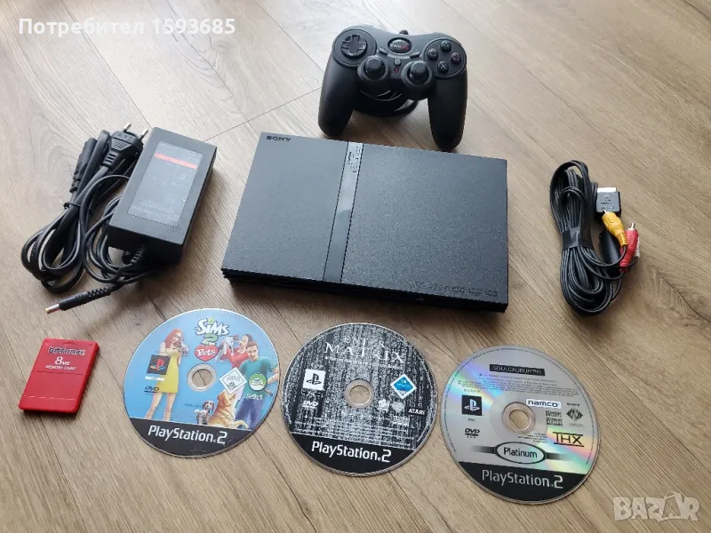 Playstation 2 slim - Пълен комплект, снимка 1