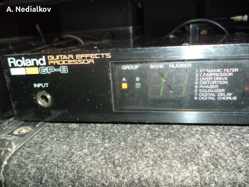 Roland GP-8 + pedalboard, снимка 1