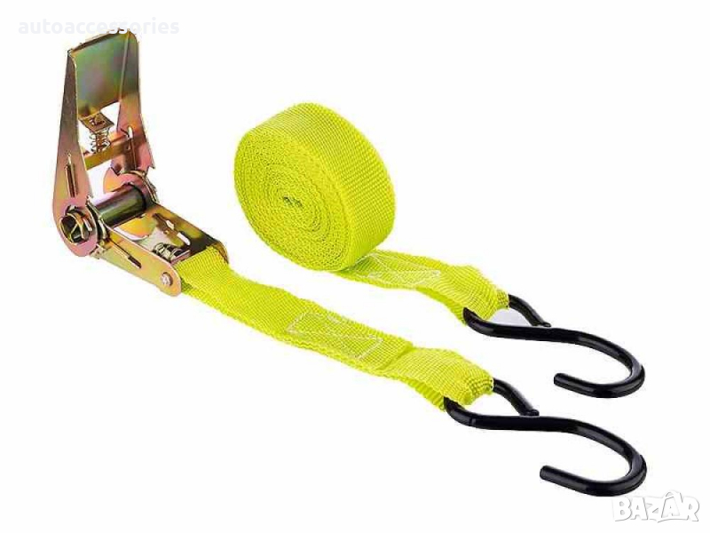 3000053324 Колан с обтегач за закрепване на товар 25мм х 4,5м 500кг 58407, снимка 1