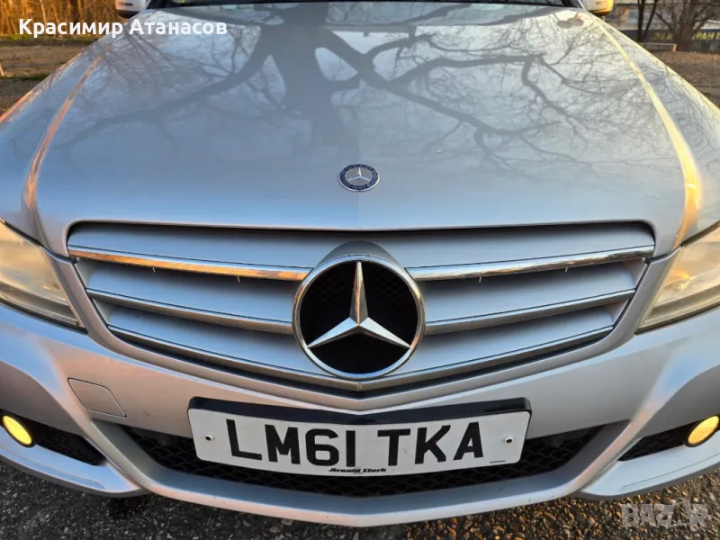 Решетка предна за Мерцедес Ц-класа W204. A2048801923, снимка 1