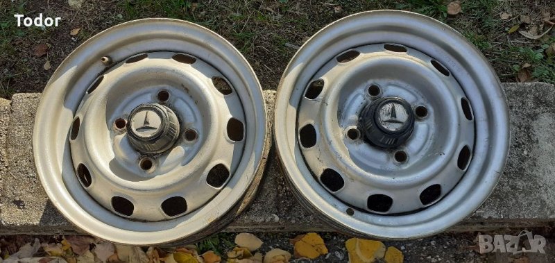 Продавам два броя метални джанти 13 цола, снимка 1