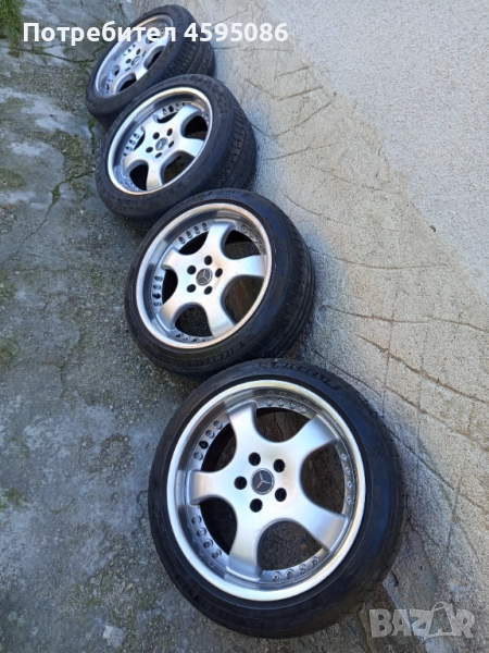 Двукомпонентни джанти 18 5x112, снимка 1