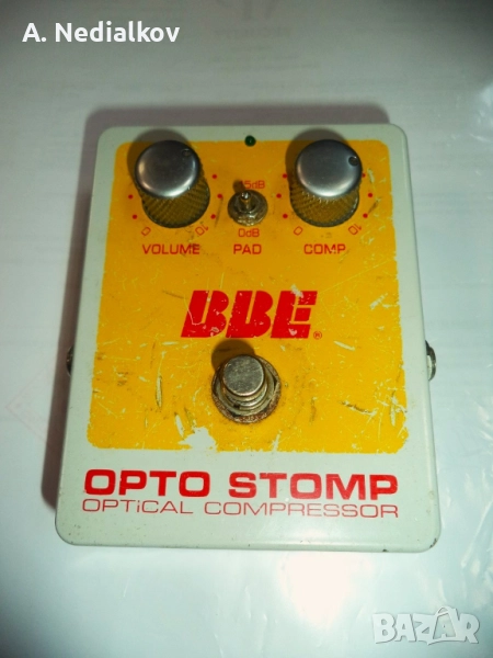 BBE opto stomp/compressor, снимка 1