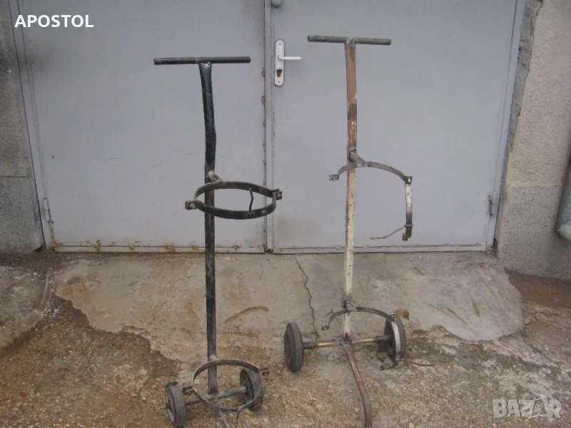 КОЛИЧКА ЗА КИСЛОРОДНА БУТИЛКА, снимка 1