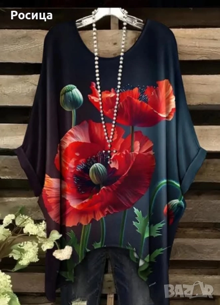 Дамски блузон туника размер 3ХЛ, снимка 1