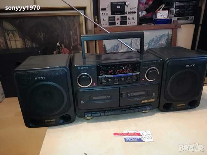 SONY CFS-715S TOKYO JAPAN-ВНОС SWISS 2901231043, снимка 1