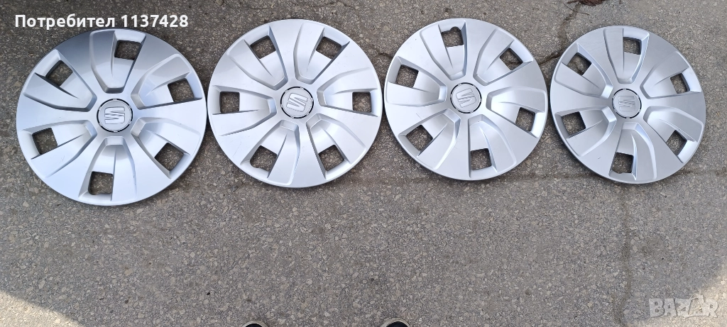 Оригинални тасове Сеат 15цола, снимка 1