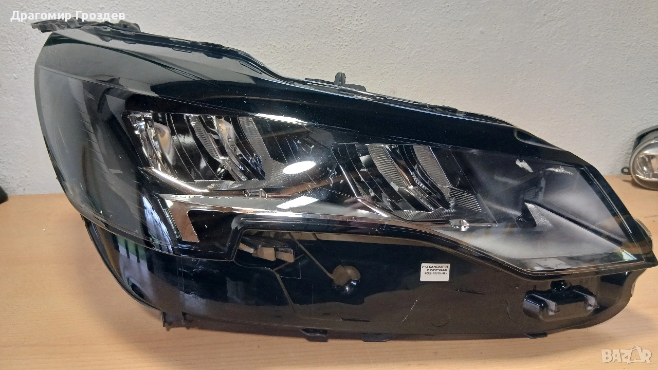 Десен FULL LED фар за Peugeot 3008 II , 5008 II Facelift / Пежо 3008, 5008 (2021-2024), снимка 1
