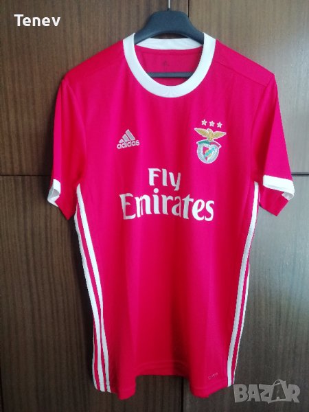 Бенфика Адидас Оригинална Нова Тениска Фланелка Benfica Adidas M Екип , снимка 1