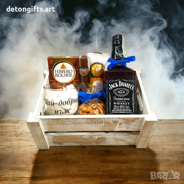 Щайга "Най-добрият мъж" - персонализиран подарък за мъж, снимка 1