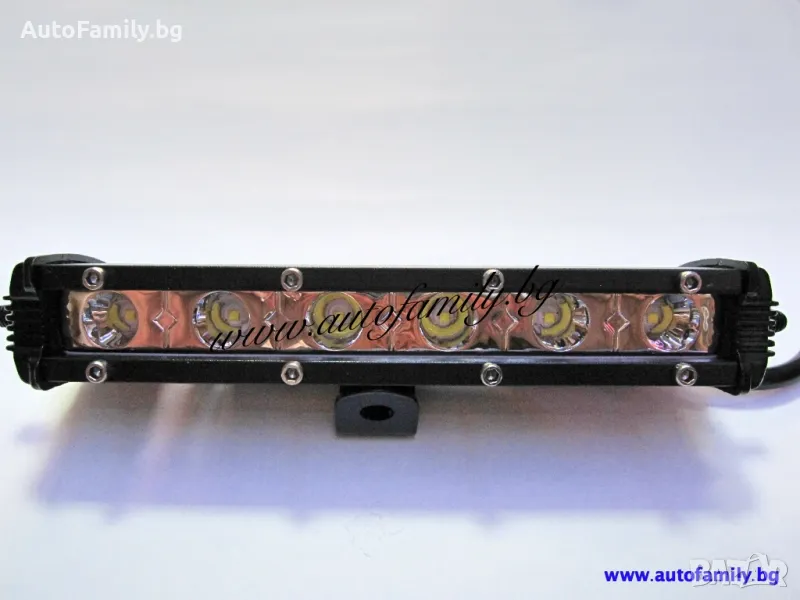 ДИОДЕН ПРОЖЕКТОР 18W - 6 ДИОДА 12V/24V, снимка 1