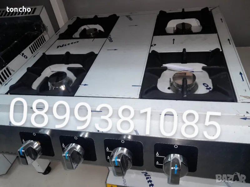 Професионални котлони, със защита на газта. Газов котлон.1-ка.2-ка; 3-ка; 4-ка, снимка 1