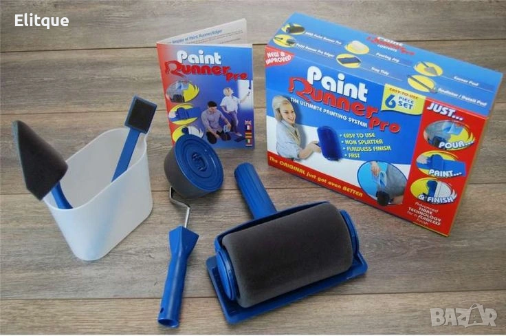 Комплект валяци за боядисване с резервоар, снимка 1