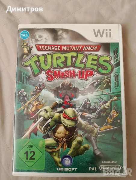 Teenage mutant turtles smash up Nintendo Wii, снимка 1