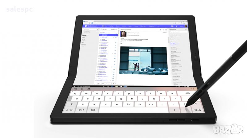 Lenovo ThinkPad X1 Fold, 13.3 OLED Foldable Multi-touch, снимка 1