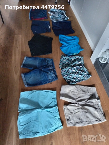 Маркови бермуди и къси гащи 10 чифта 60лв, снимка 1