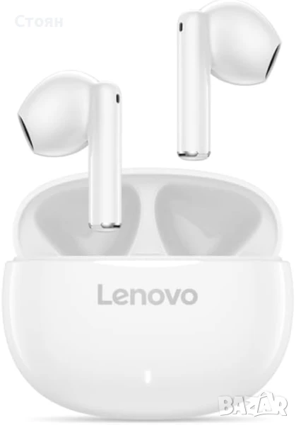 Безжични слушалки Lenovo E310, бели – GXD1Q65145, снимка 1