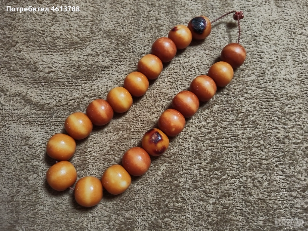 Стара Бакелитена броеница, снимка 1