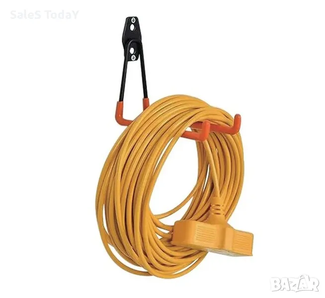 Кука за окачване за стена, двойна, 15см, снимка 1